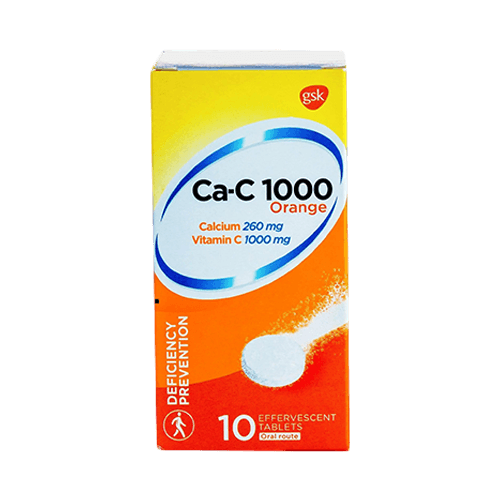Ca-C 1000 Orange (10 Tablets)