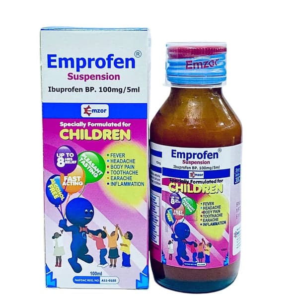 Emprofen Ibuprofen Suspension