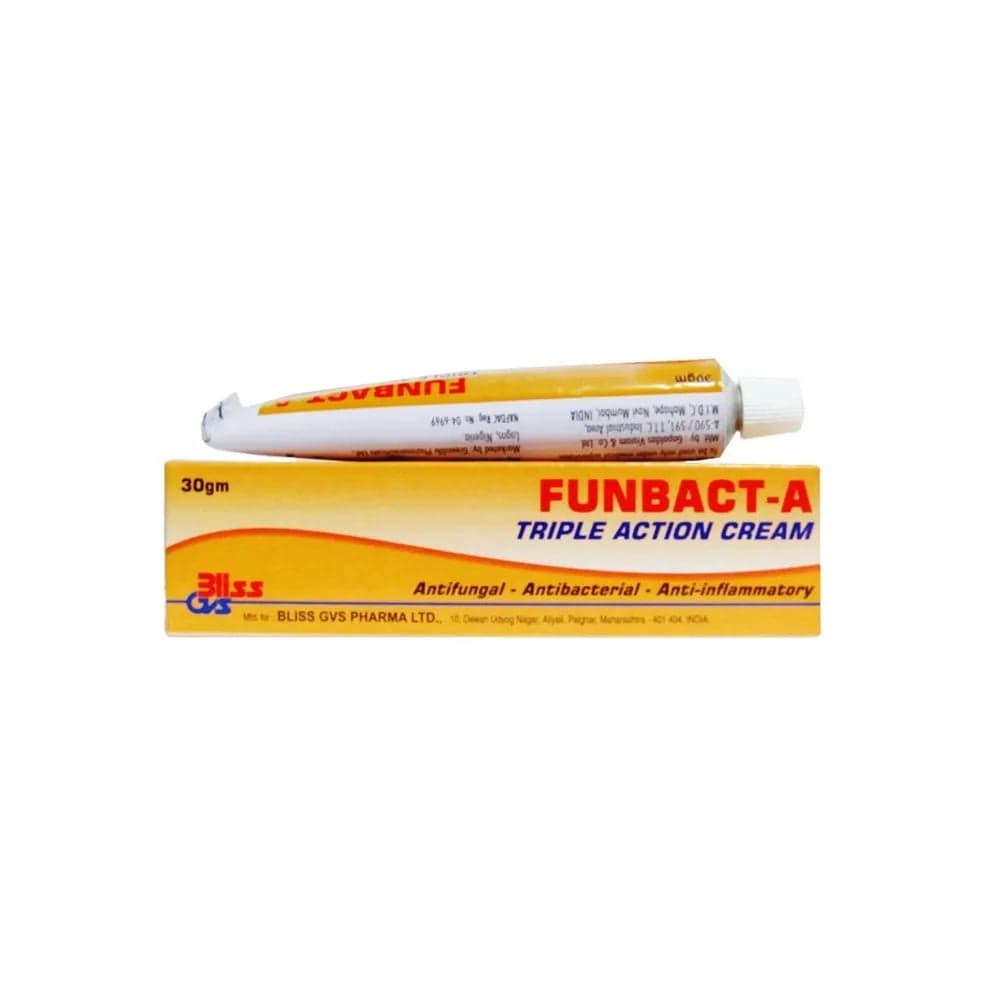 Funbact A Triple Action Cream