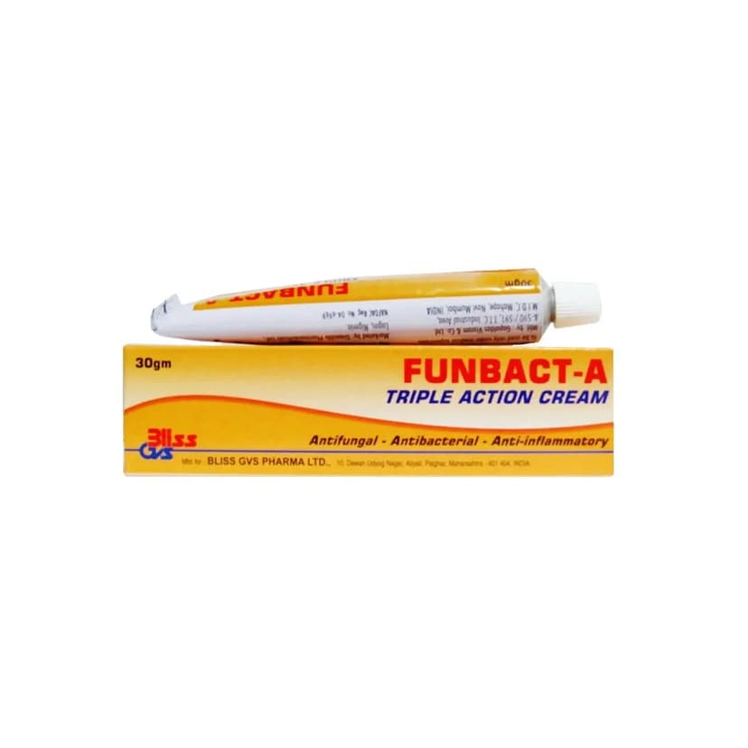 Funbact A Triple Action Cream