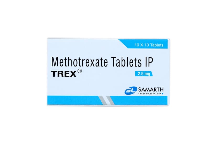 Methotrexate Trex 2.5mg (10 x 10 Tablets)