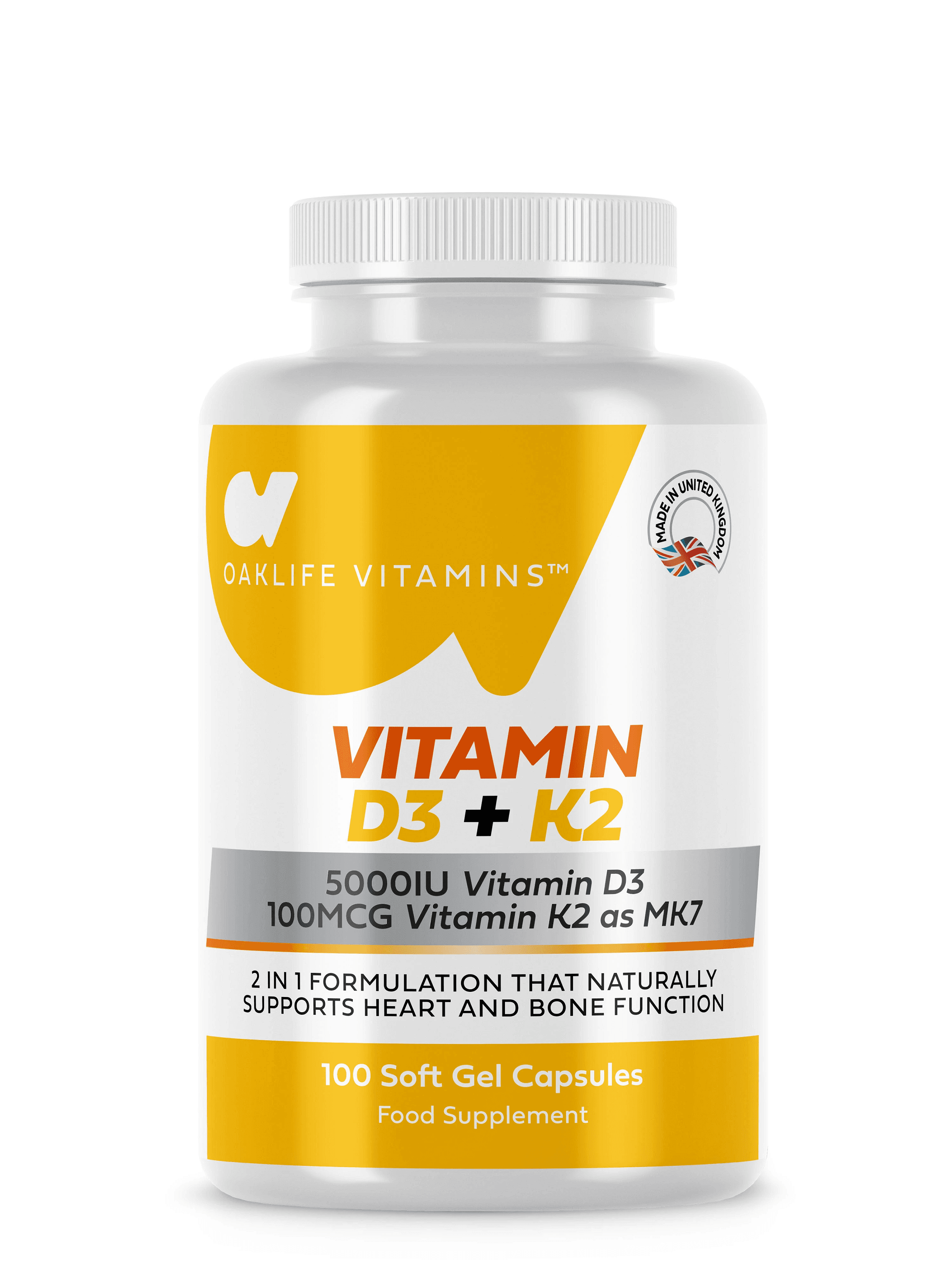 Oaklife Vitamin D3 & K2