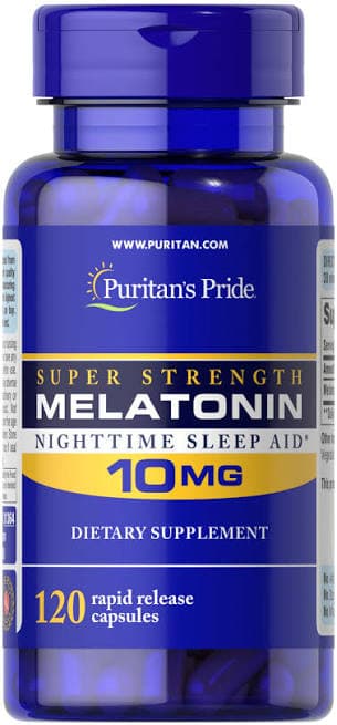 Puritan's Pride Melatonin (10mg)