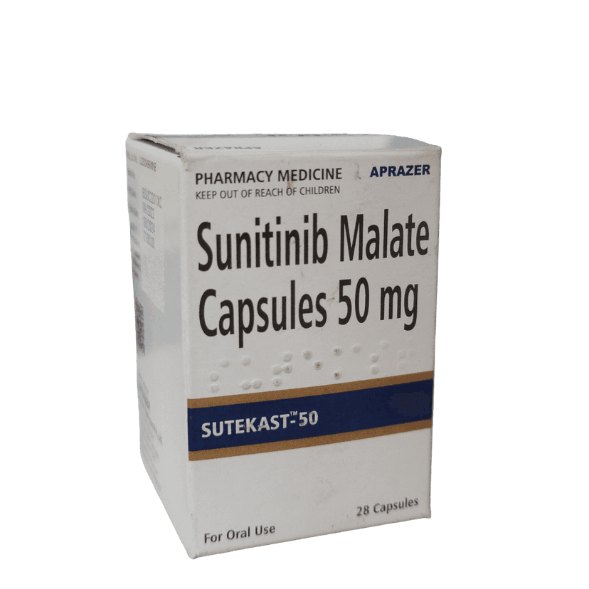 Sunitinib Malate 50mg (28 Capsules)