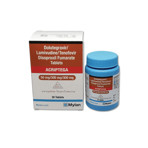 Dolutegravir/Lamiduvine/Tenofovir Disoproxil Fumarate (50/300/300)mg
