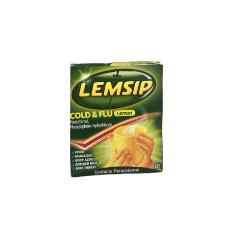 Lemsip Max Cold & Flu Capsules (10tabs)