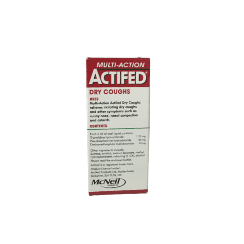 McNeil Multi-Action Actifed Cough Syrup