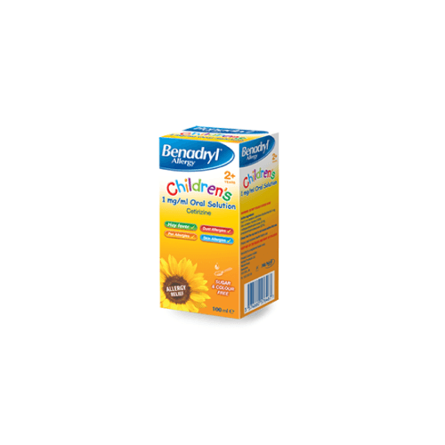 Benadryl Allergy Children’s (1mg/ml) Oral Solution