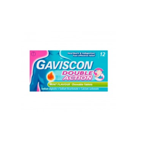 Gaviscon Double Action Mint (12 Tablets)