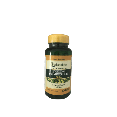 Puritan’s Pride Evening Primrose Oil (500 Mg x100 Softgels)