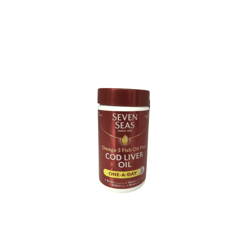 Seven Seas Pure Cod Liver Oil (120 Capsules)