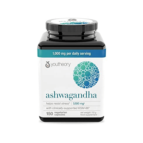 Youtheory Ashwagandha (60 Counts)
