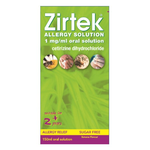 Zirtek Allergy Solution (150ml)
