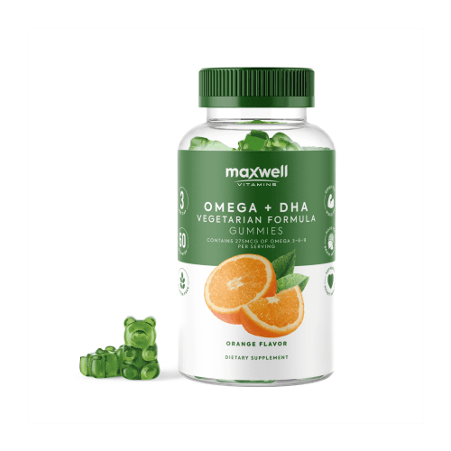 Maxwell Vitamins Omega + DHA Gummies (225 Mg)