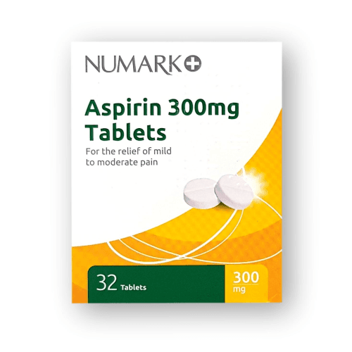 Numark Aspirin 300mg (32 Tablets)
