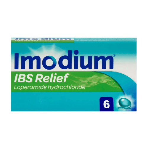 Imodium Lbs Relief 2mg (6 Capsules)