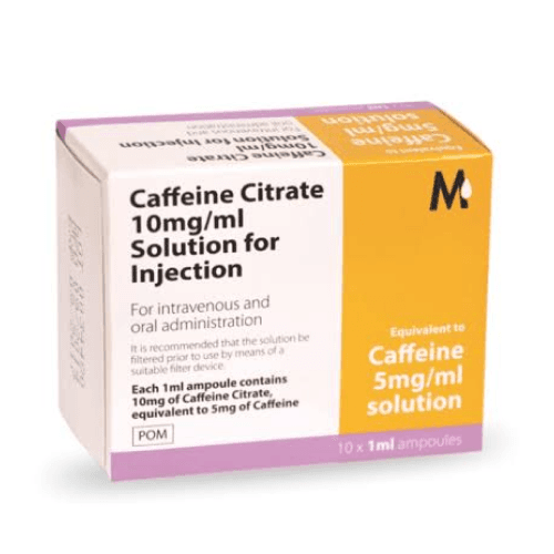 Martindale Caffeine Citrate Injection (10mg/ml)