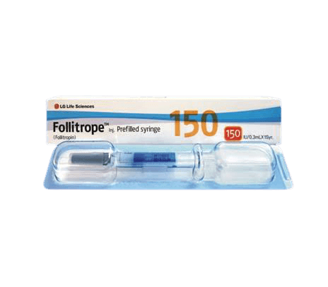 Follitrope Prefilled Syringe (150 SC/IM)