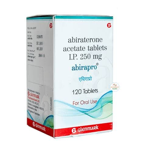 Abiraterone Acetate 250mg Tablet Abirapro (120 tablets)