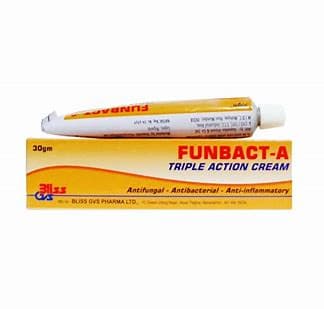 Funbact A Triple Action Cream