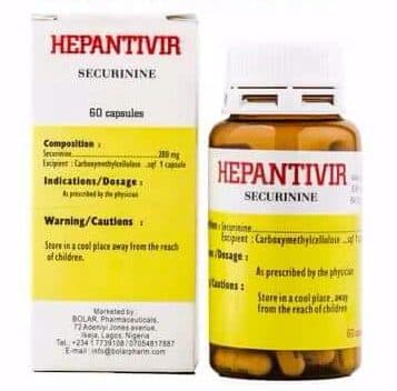 Hepantvir Securunine 60 tablets