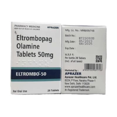 Eltrombopag 50mg Tablet