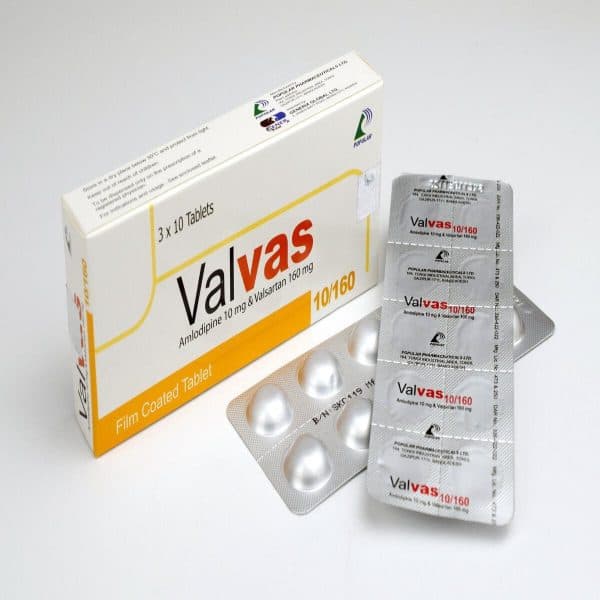 Valvas VS 10/160 mg Tablet
