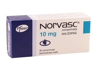 Norvasc (Amlodipine) 10mg/30