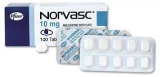 Norvasc (Amlodipine) 10mg/100