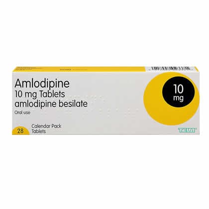 Teva Amlodipine 10mg