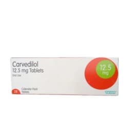 Carvedilol 12.5mg Tablet