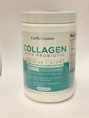Earth Creation Collagen + Prebiotic Powder