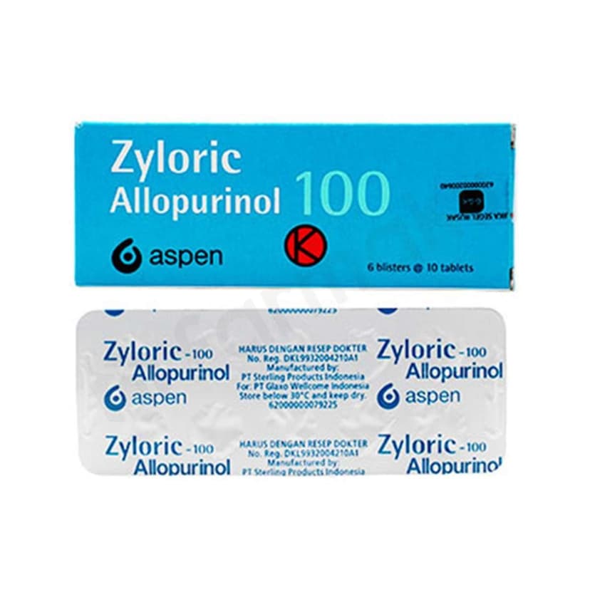Zyloric 150 mg (Allopurinol)