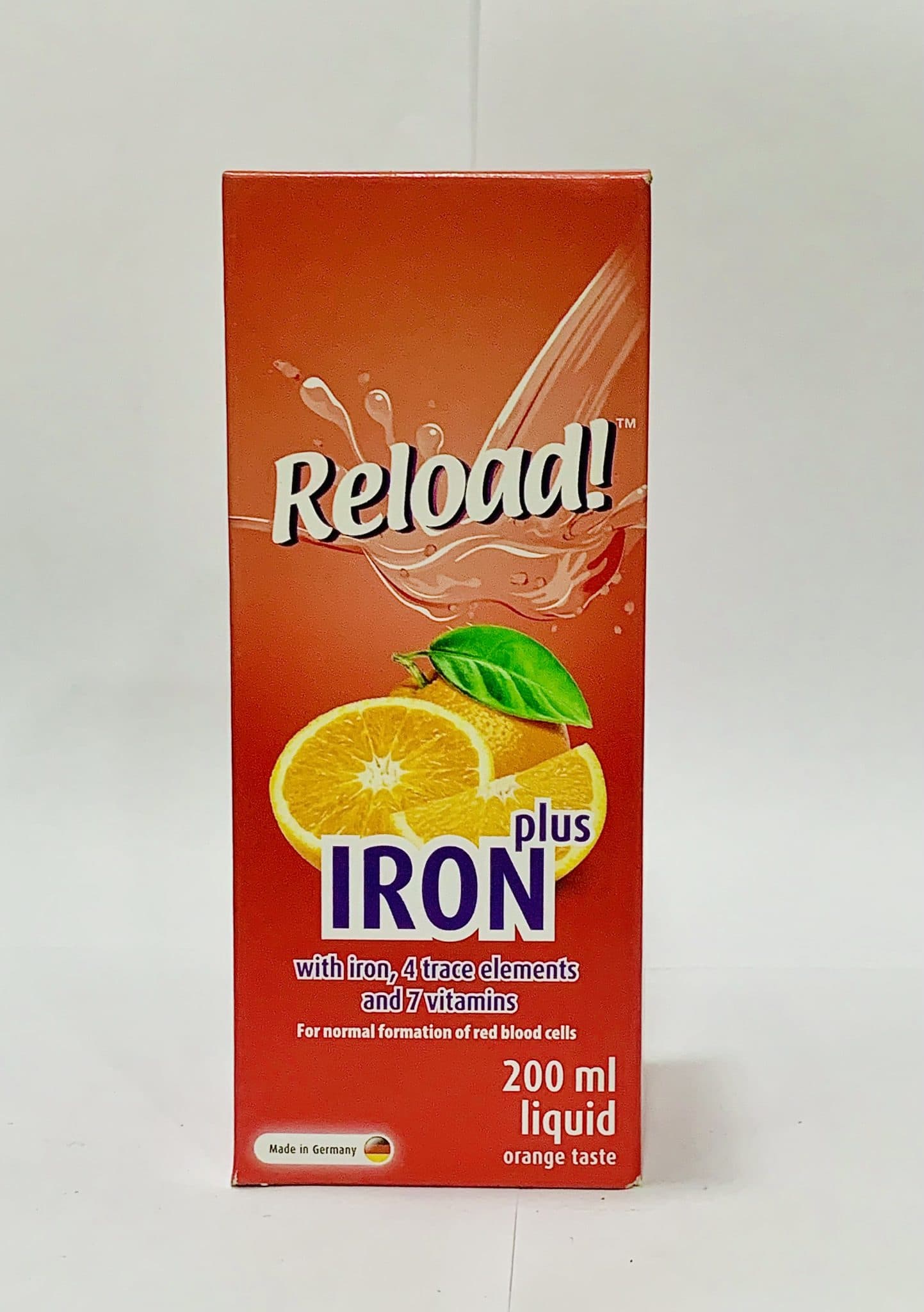 Reload Plus Iron Syrup