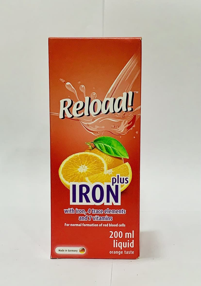 Reload Plus Iron Syrup