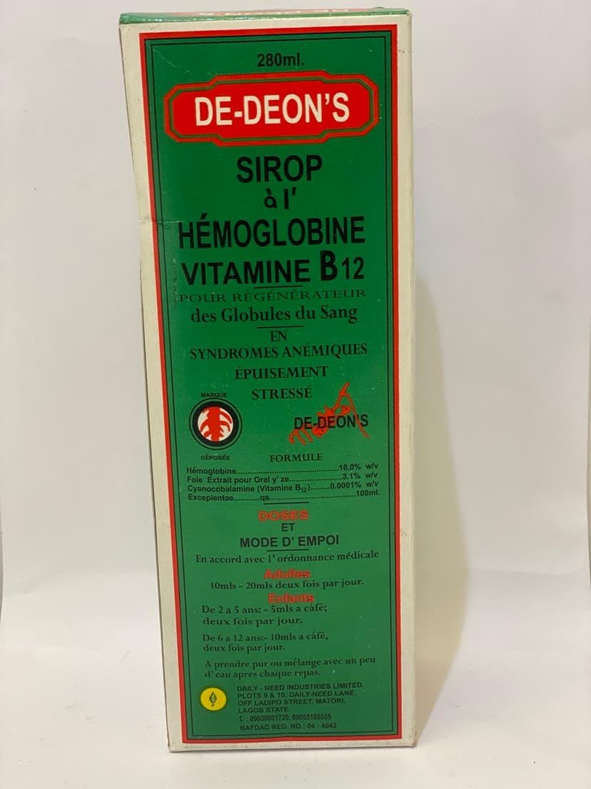 De-Deons Tonic 280ml