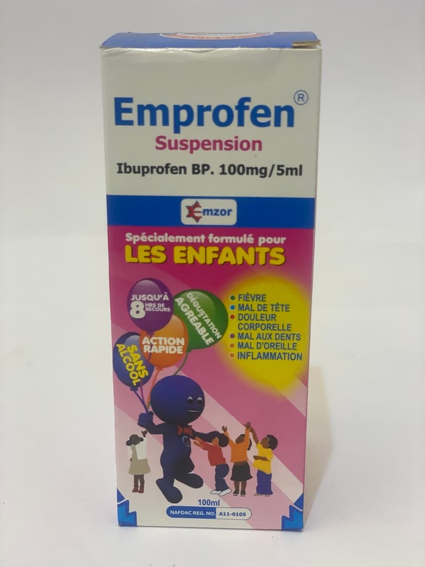 Emprofen Ibuprofen Suspension