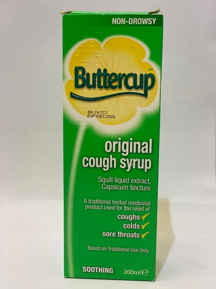 Buttercup Cough Syrup (200ml)