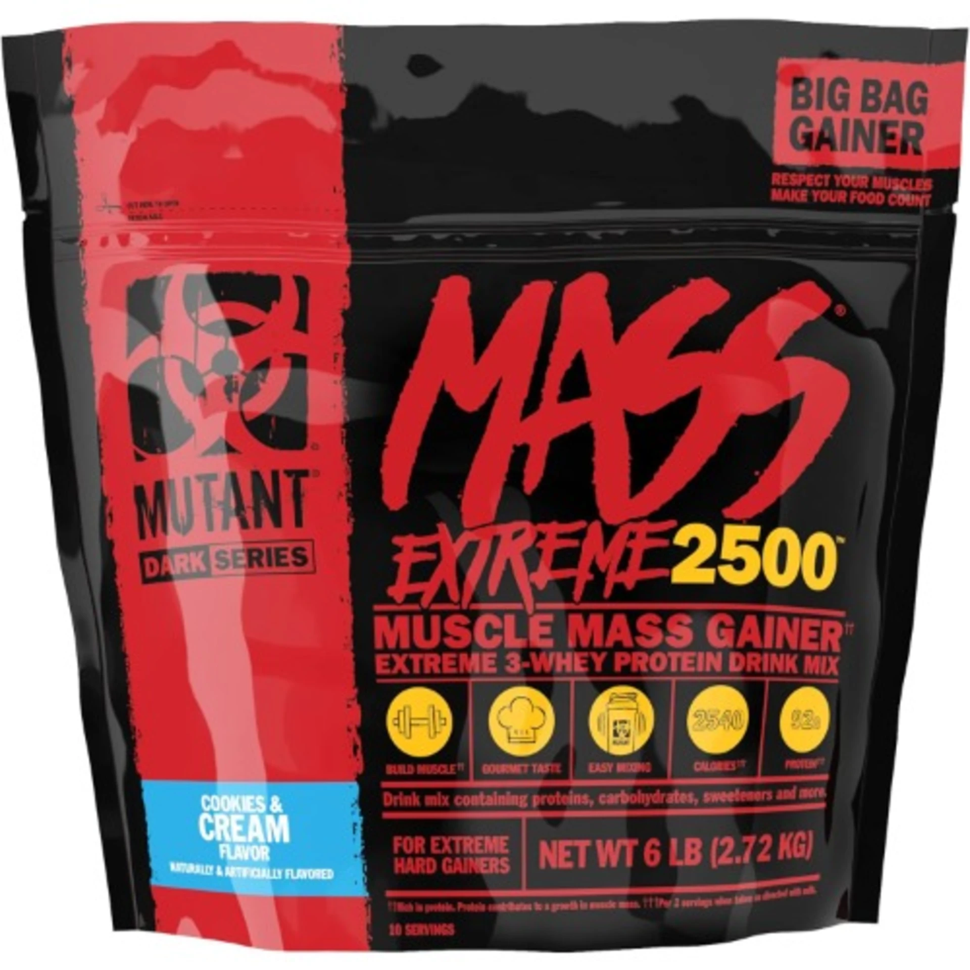 Mutant Mass Whey Protein Powder - Cookies & Cream
