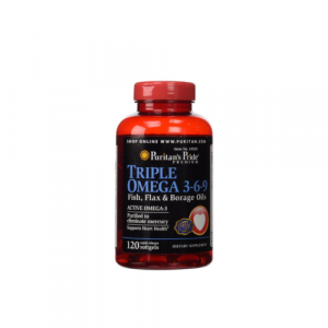 Buy Puritan's Pride Triple Omega 3-6-9 Fish Flax & Borage Oils Online in Nigeria