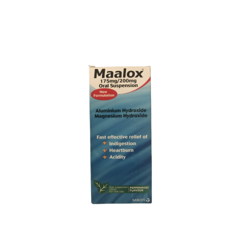 Buy Maalox Oral Suspension (175mg/200mg) Online in Nigeria