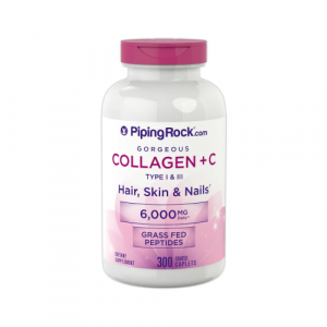 Buy PipingRock Hydrolyzed Collagen Type I & III (300 Capsules) Online in Nigeria