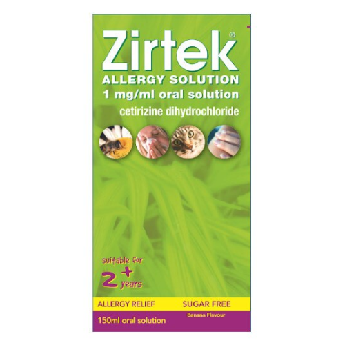 Buy Zirtek Allergy Solution (150ml) Online in Nigeria