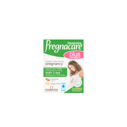 Buy Vitabiotics Pregnacare Plus Omega-3 Dual Pack Online in Nigeria