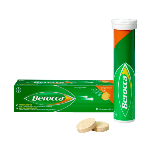 Buy Berocca Orange Flavor (15 Tablets) Online in Nigeria