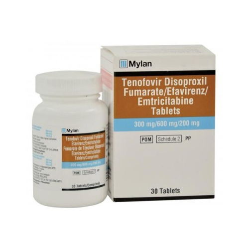 Tenofovir Disoproxil Fumarate/Efavirenz/Emtricitabine (300mg/600mg/200mg) online in Nigeria