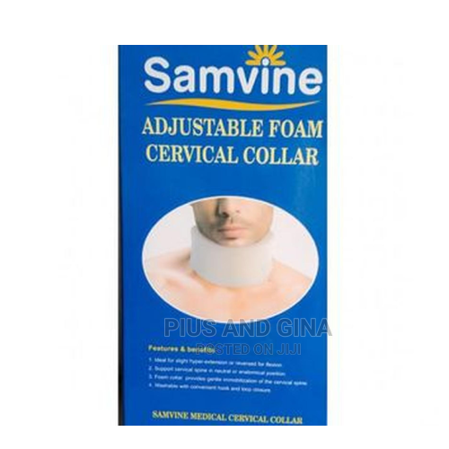 Buy Samvine Adjustable Foam Cervical Collar Online in Nigeria