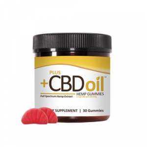 Plus CBD Hemp Oil (30 Gummies)