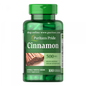 Buy Puritan's Pride Cinnamon (100 Capsules) Online in Nigeria