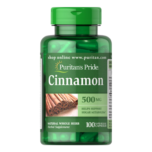 Buy Puritan's Pride Cinnamon (100 Capsules) Online in Nigeria